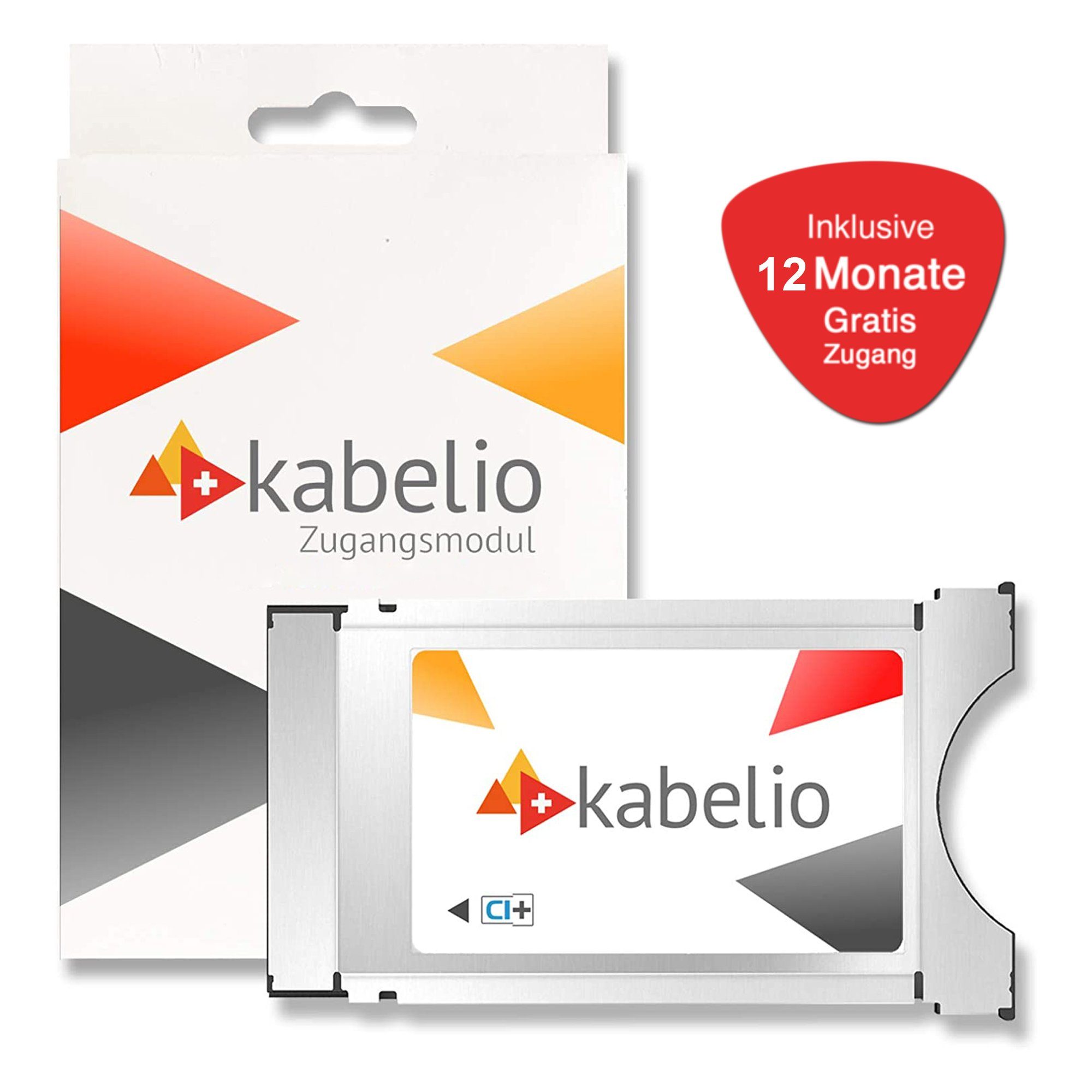 CI+ Zugangsmodul inkl. 12 Monate Gratis-Zugang (CI+ Modul) SAT-Receiver