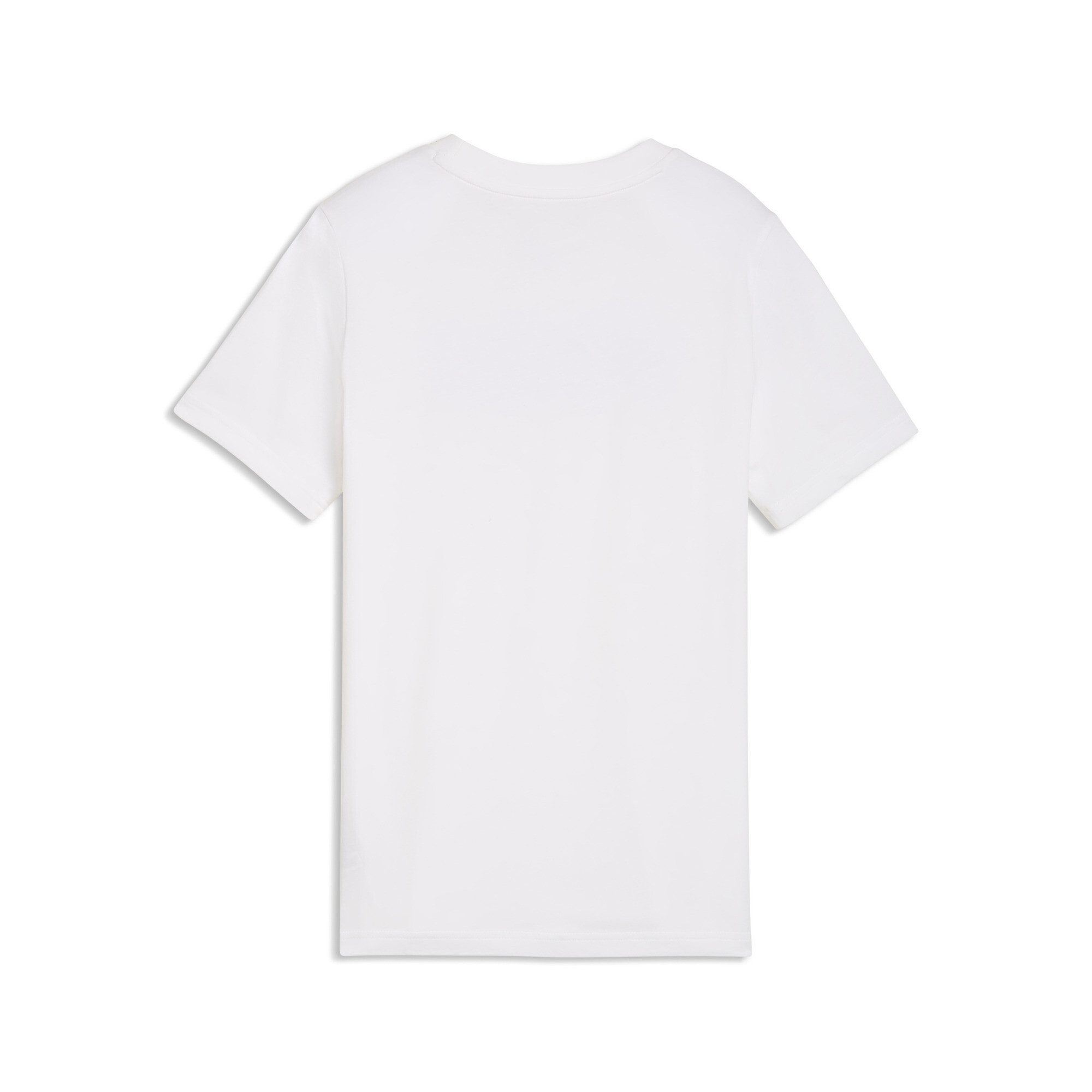 PUMA T-Shirt ESS LOGO LAB STORY 2 TEE B Regular Fit, Kurzarm, Rundhalsausschnitt, für Jugendliche