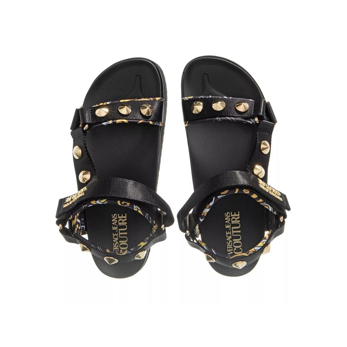 schwarz Versace Sandale (1-tlg)