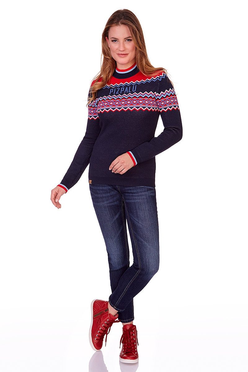 Hangowear Trachtenjeans Trachtenjeans Damen - WANDA - dunkelblau
