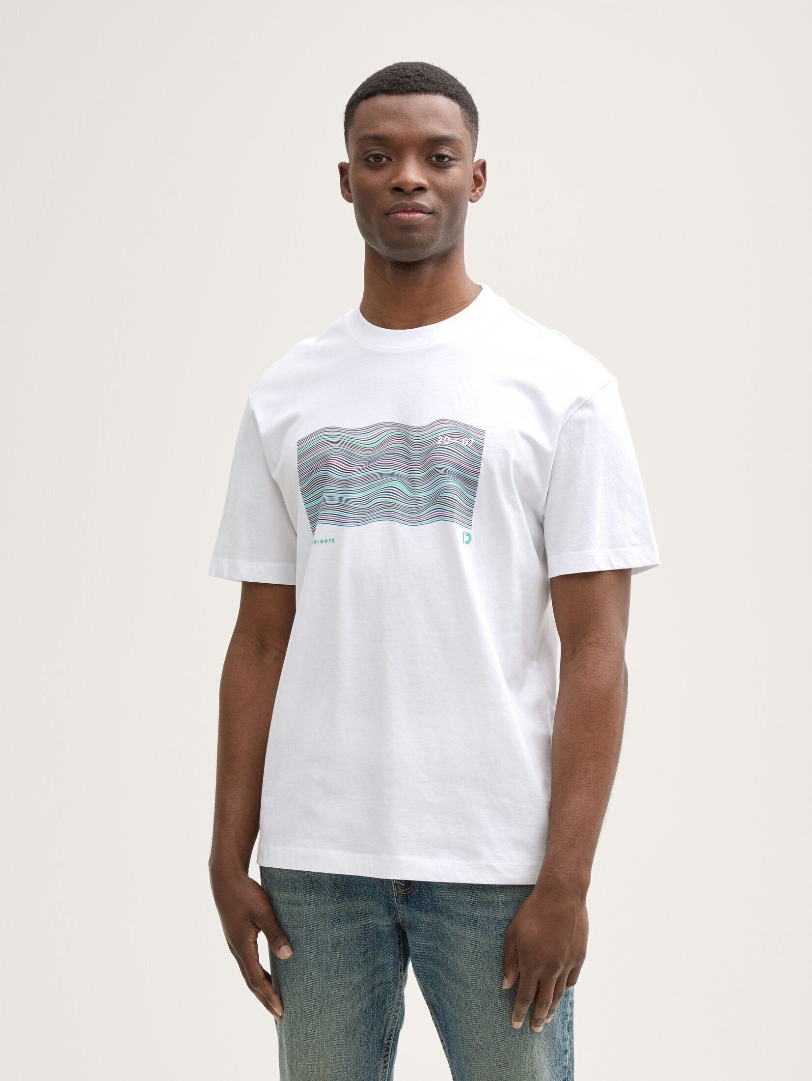 TOM TAILOR Denim T-Shirt Relaxed Fit günstig online kaufen