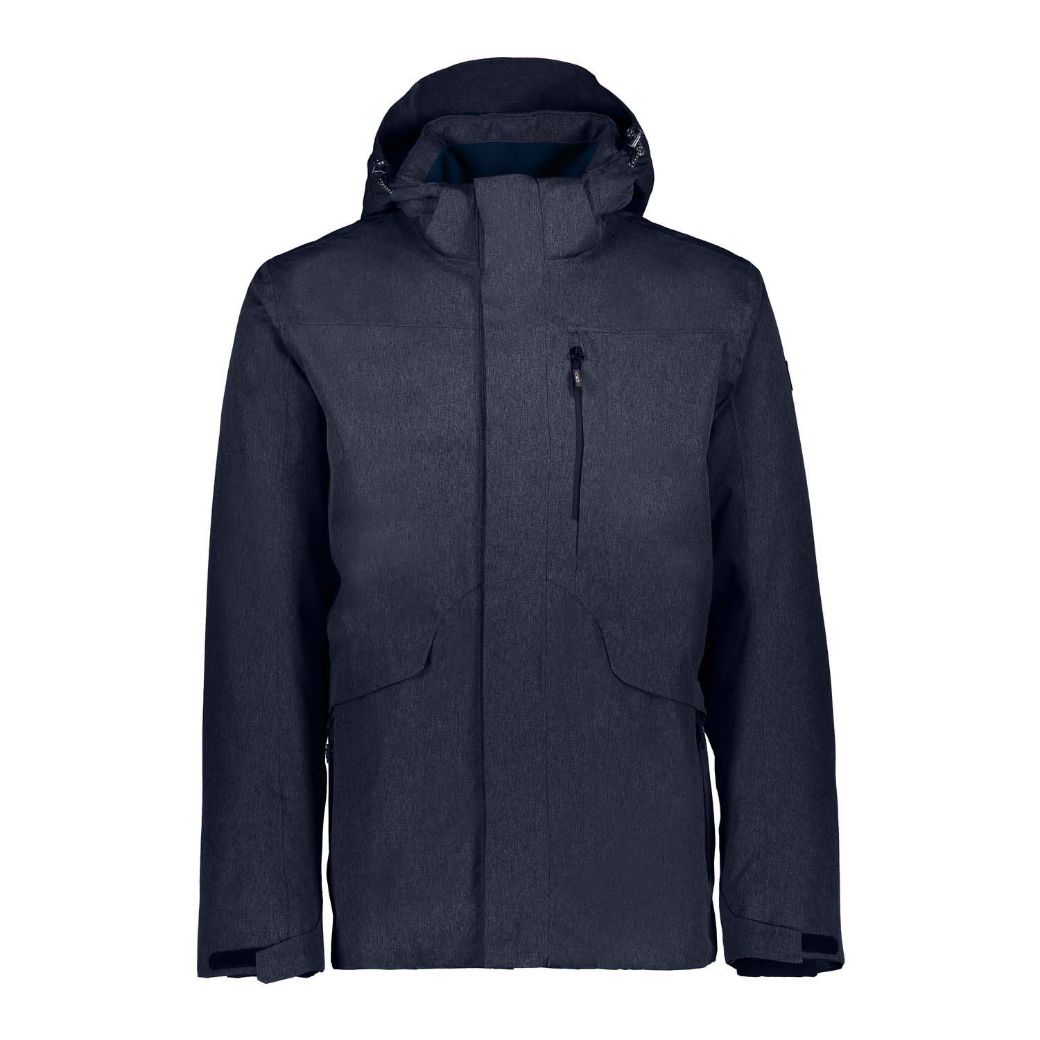 Outdoorjacke CMP Herren Outdoorjacke Man Long Jacket Zip Hood 38Z2117