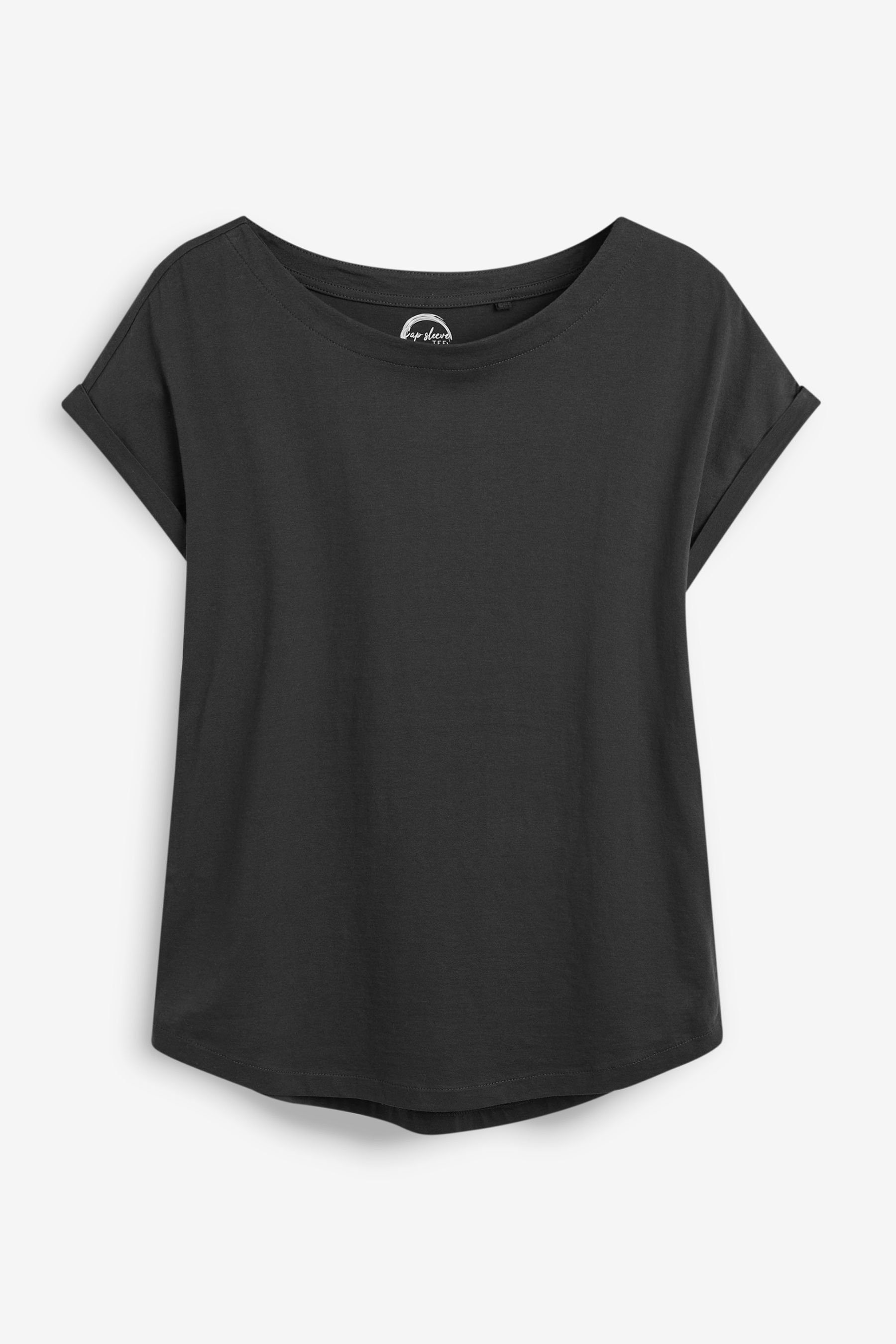 Next T-Shirt T-Shirts, V-Ausschnitt und Flügelärmel, 5er-Pack (5-tlg)