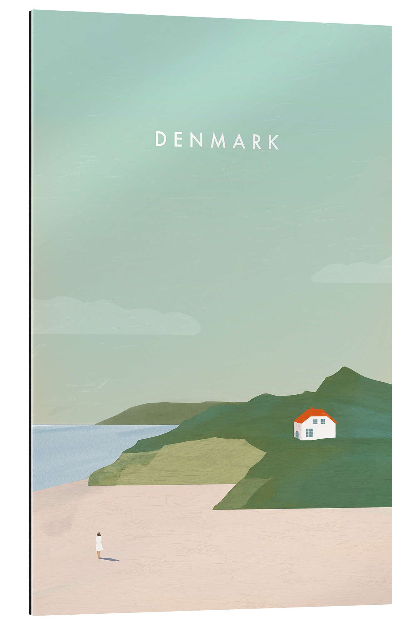 Posterlounge XXL-Wandbild Katinka Reinke, Dänemark, Minimalistisch Grafikdesign