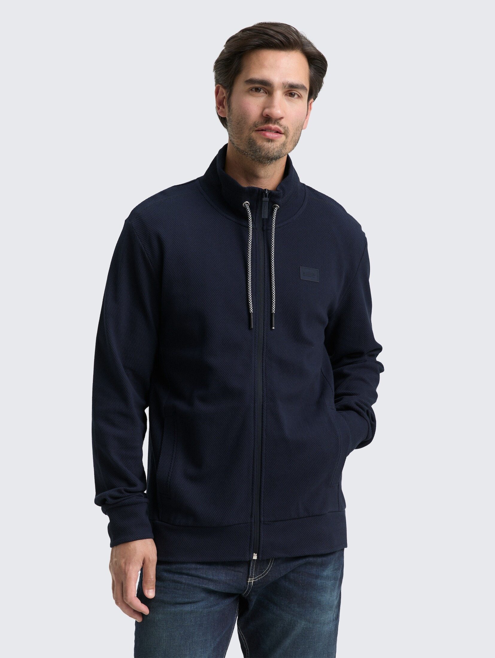 TOM TAILOR Langarmshirt Ultralight Sweatjacke mit günstig online kaufen