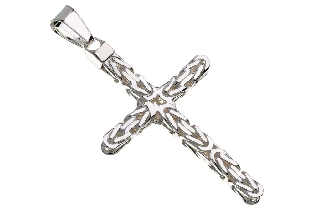 Silberkettenstore Kettenanhänger Anhänger Kreuz Königskette 6mm günstig online kaufen