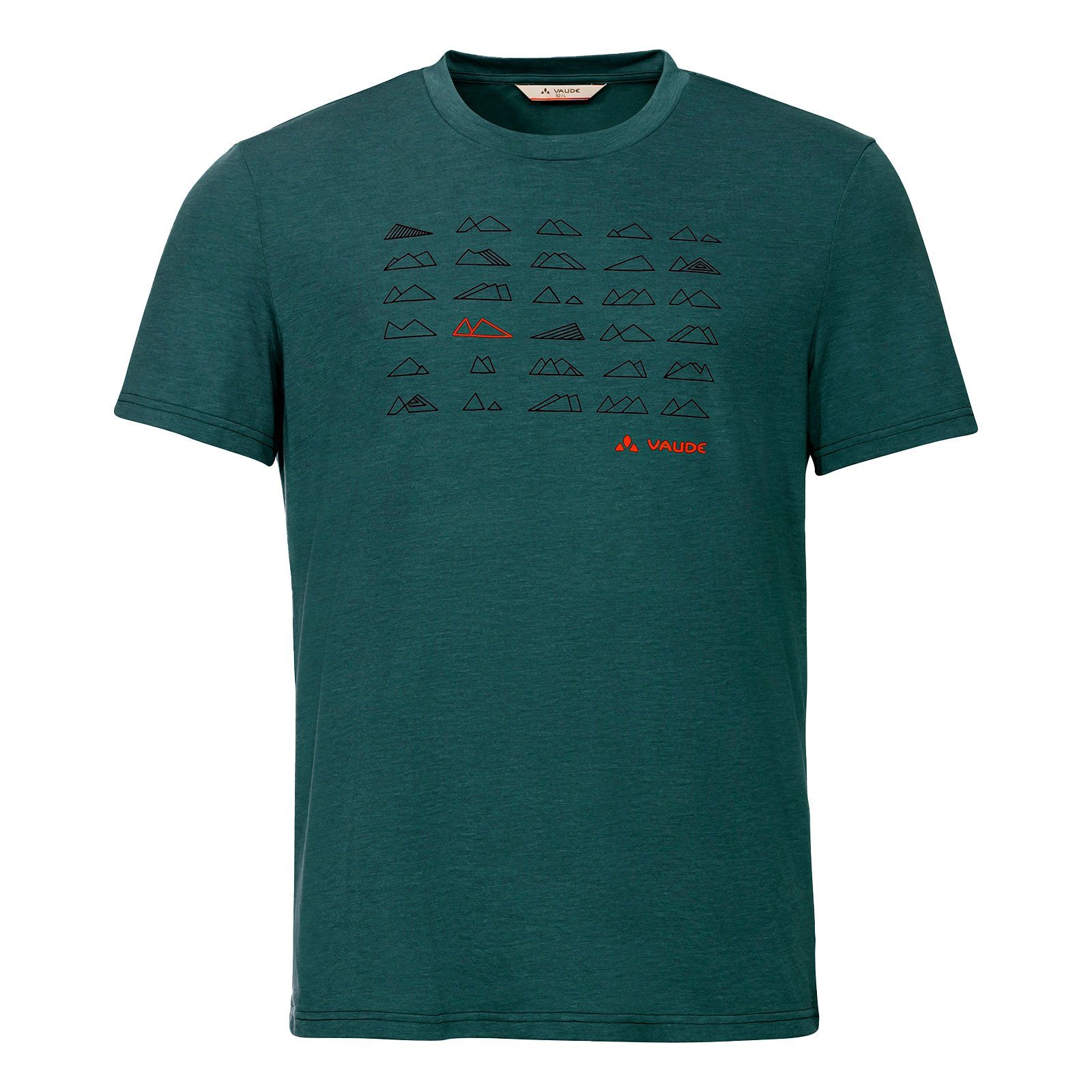 VAUDE T-Shirt Tekoa T-Shirt III zu 25% aus Holzfasern hergestellt 42770-371 mallard green