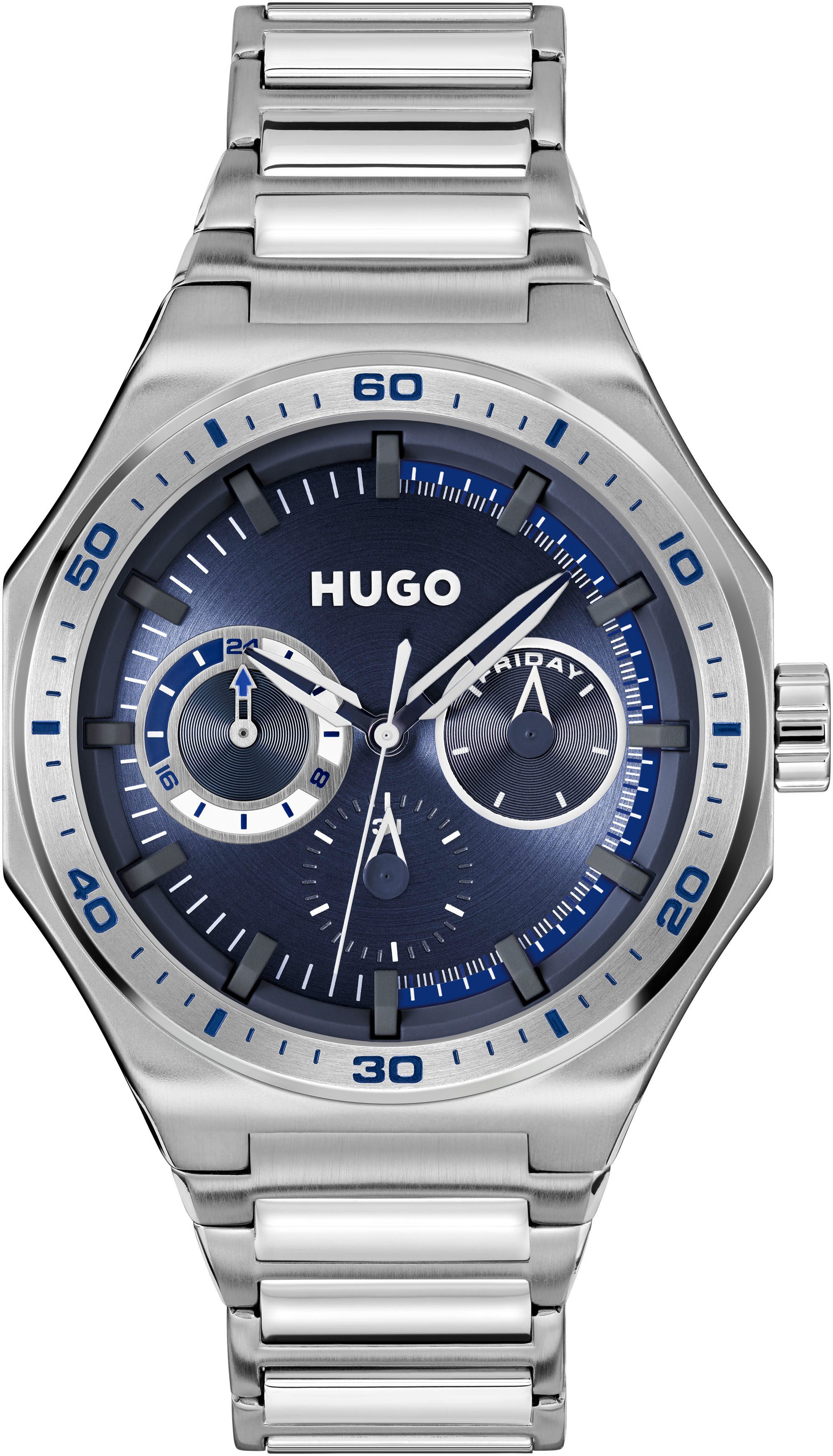 HUGO Multifunktionsuhr #GRAIL SPORT 1530400, Quarzuhr, günstig online kaufen