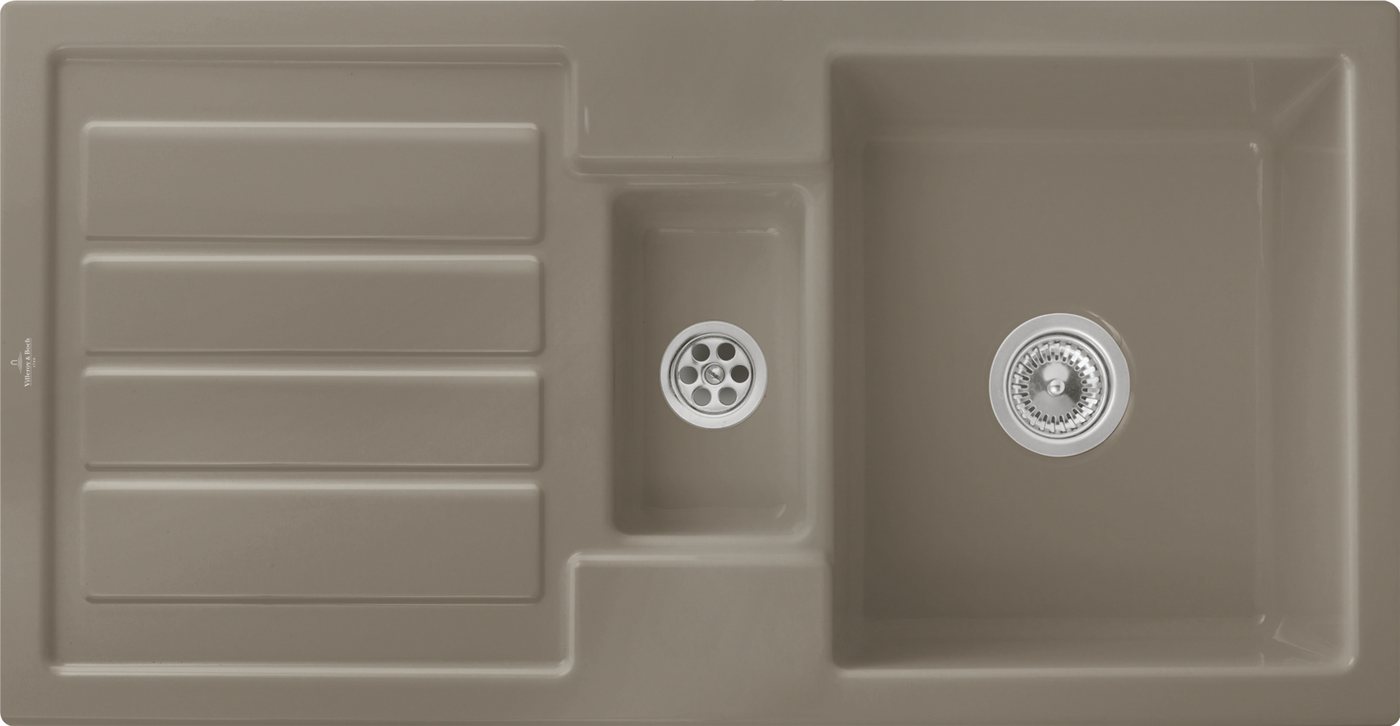 Thumbnail - Villeroy & Boch Einbauspüle Keramikspüle 330401TR, Flavia 60