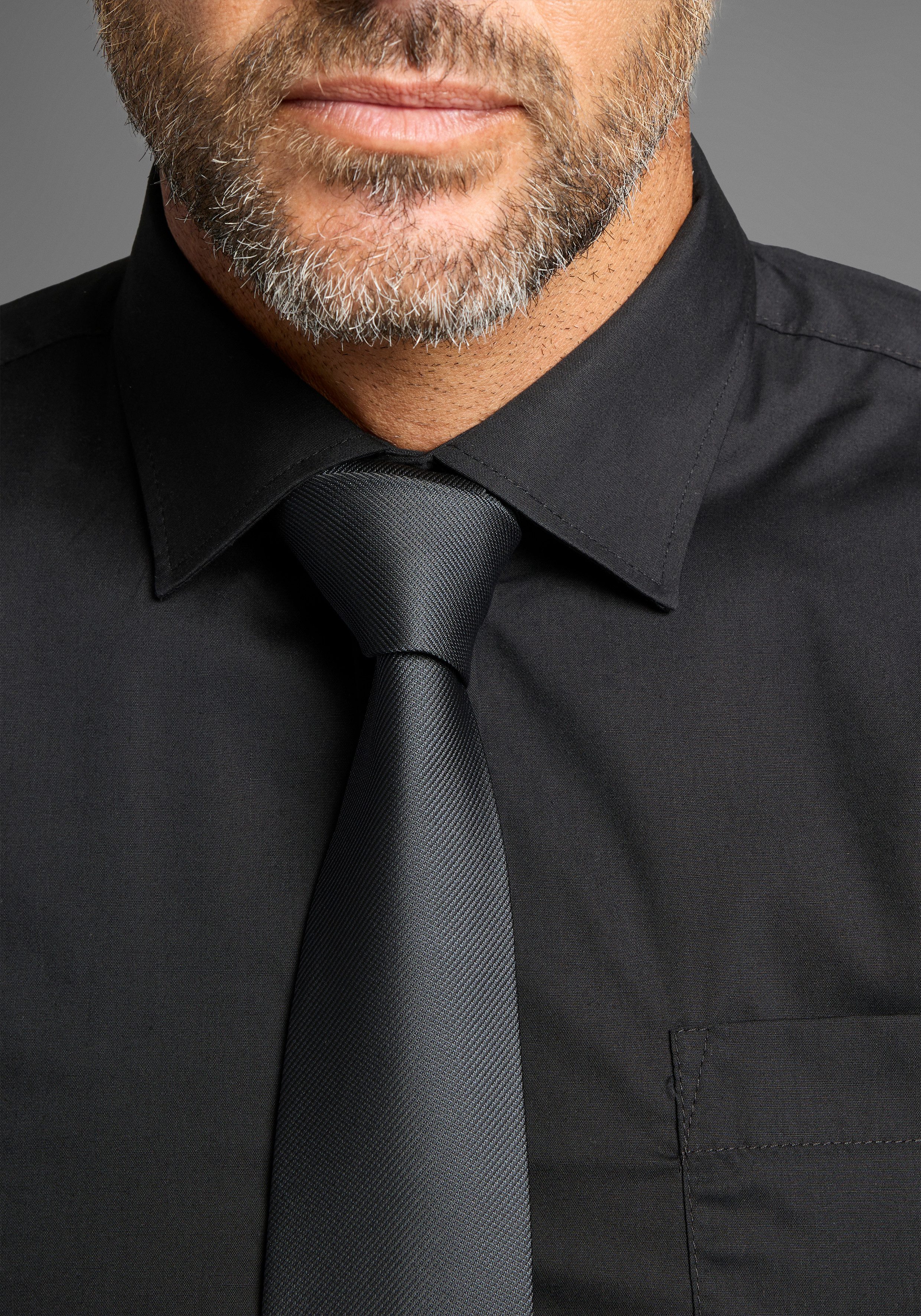 Man's World Krawatte mit nimalistischem ton-ton Streifen Design günstig online kaufen