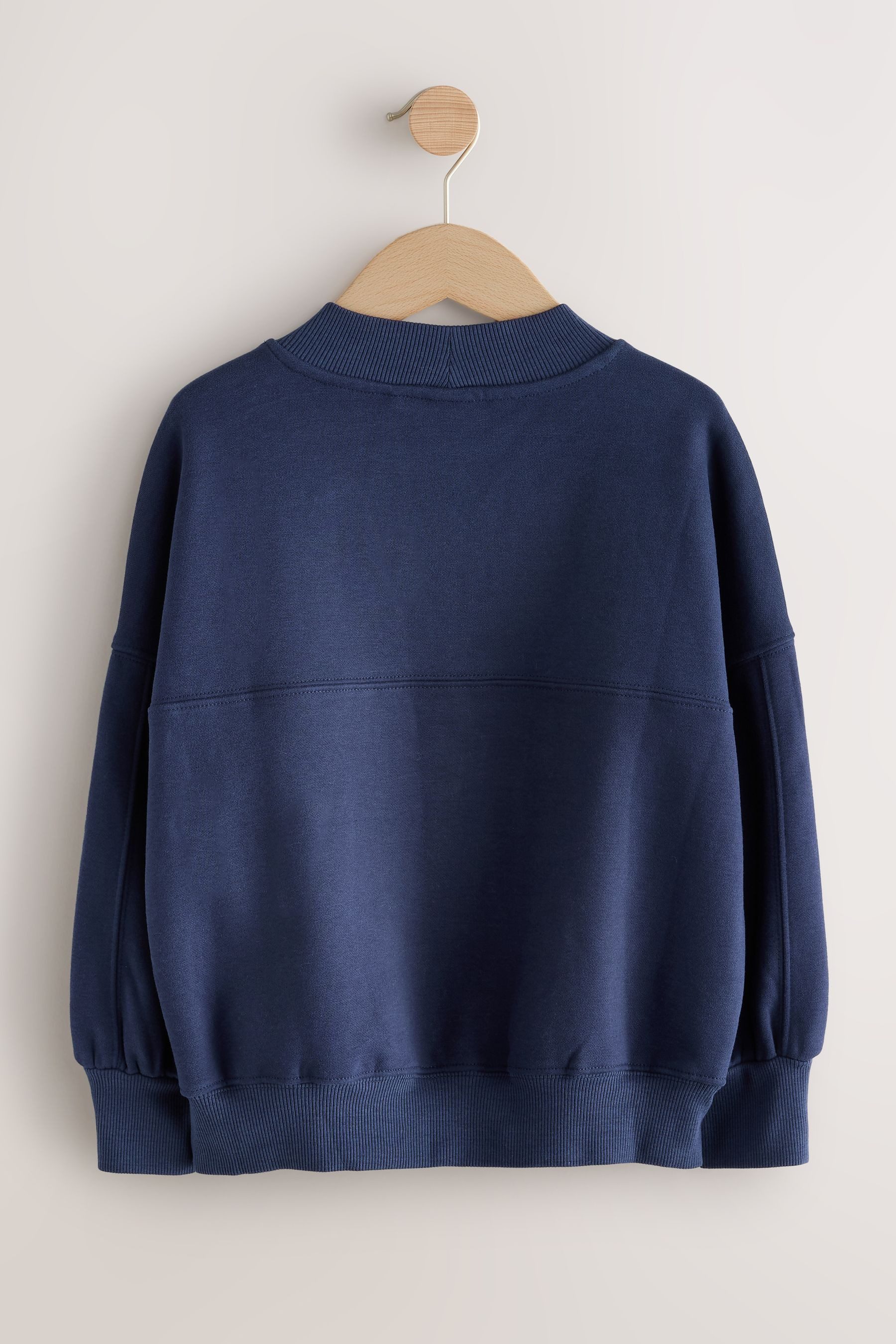Next Sweater Sweatshirt mit Slogan (1-tlg)