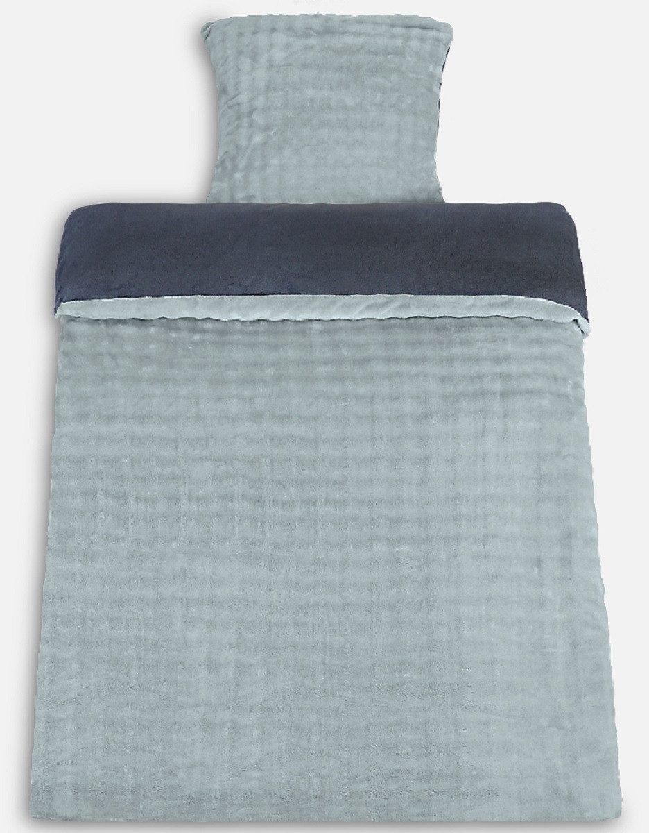Leonado Vicenti Bettwäsche Winter Teddy Plüsch Bubble, Microfaser, 2 teilig günstig online kaufen