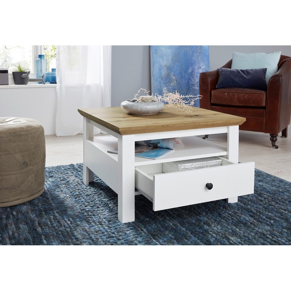 trendteam Couchtisch, Wohnzimmertisch Loungetisch Sofatisch Artisan Eiche W günstig online kaufen