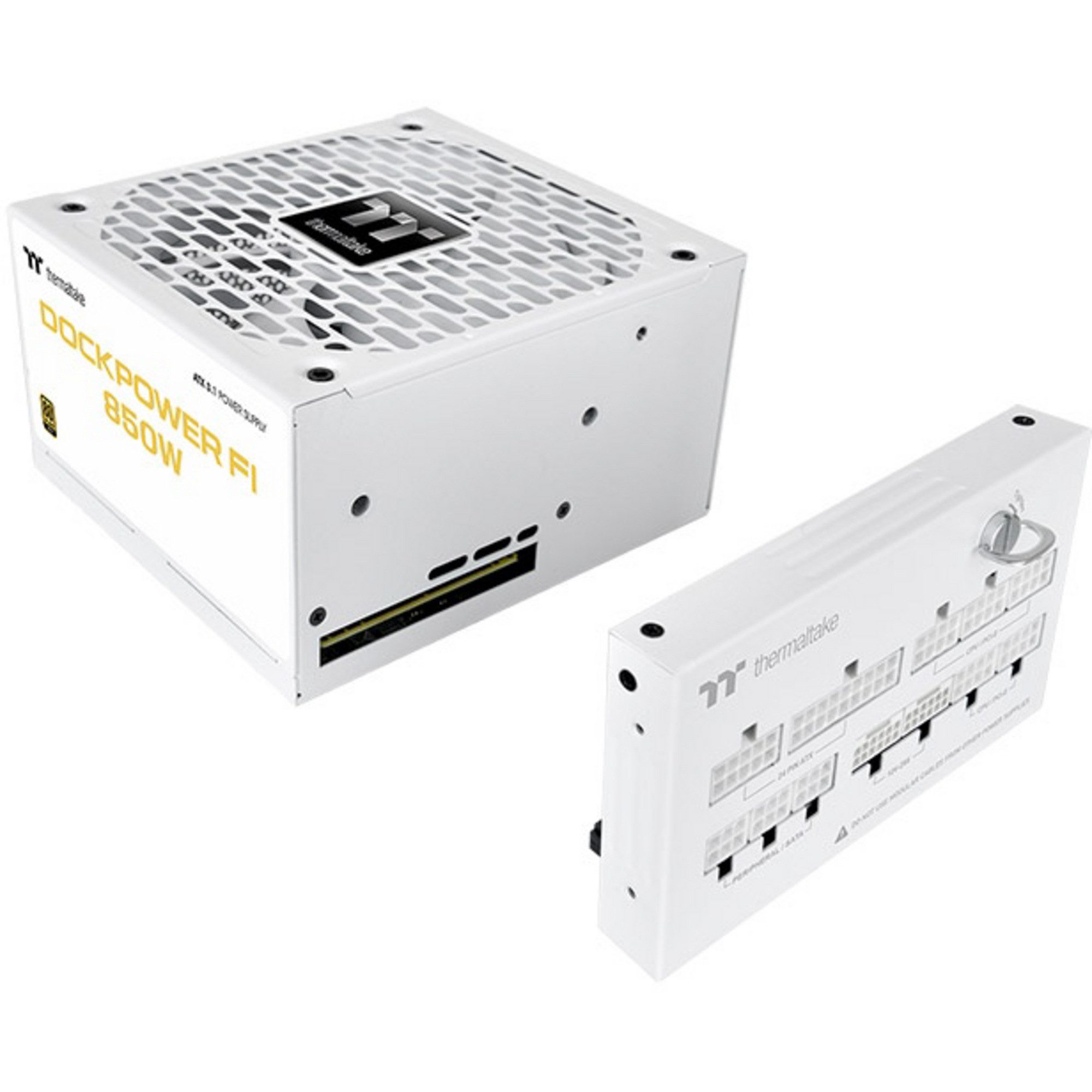 Thermaltake Thermaltake Dockpower FI 850W Snow, PC-Netzteil, PC-Netzteil (80 PLUS Gold)