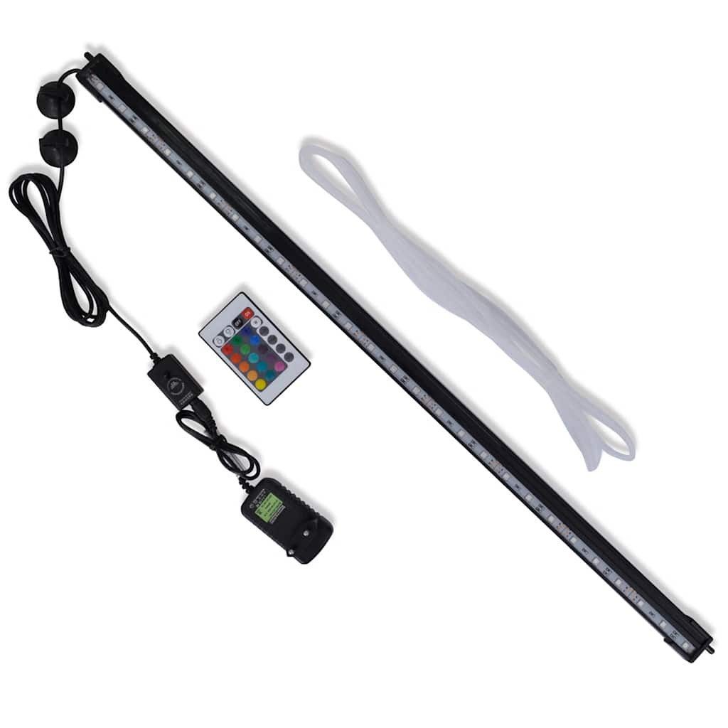 vidaXL LED Aquariumleuchte LED Aquarium-Leuchte Bubble Lampe RGB 71 cm