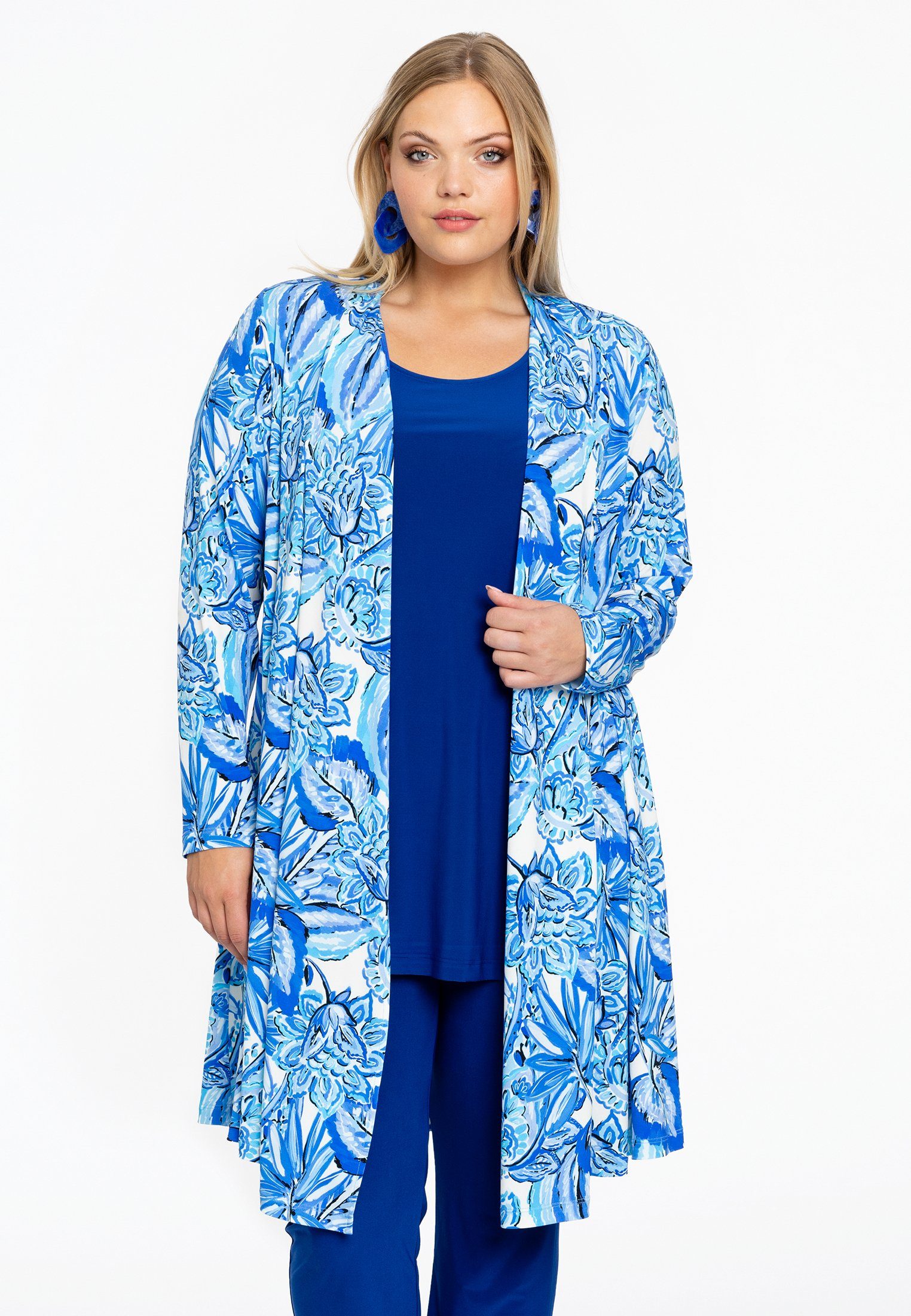 Cardigan Damen Strickjacke Große Größen