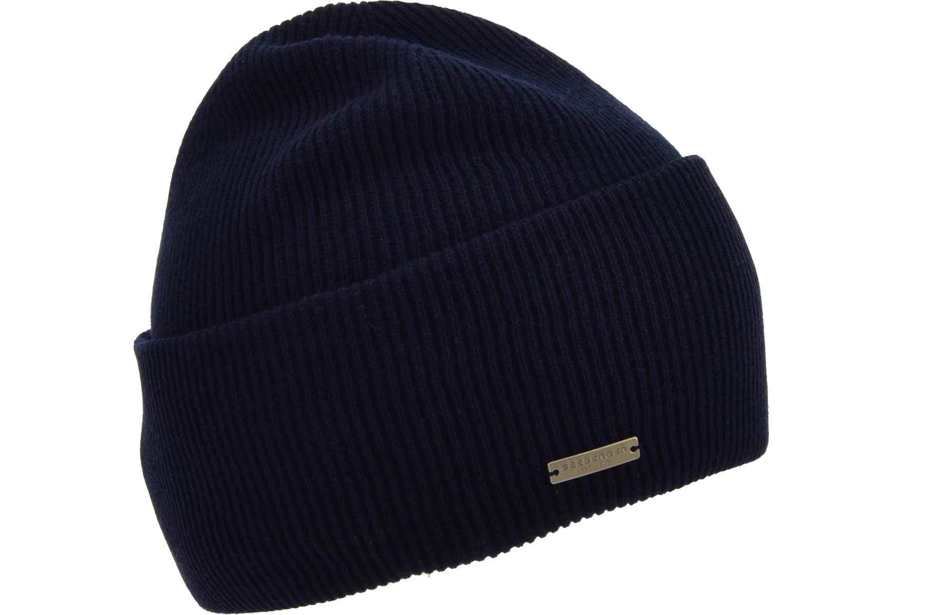 Strickmütze 100% Baumwoll Toque in Rippenstruktur 55209-0