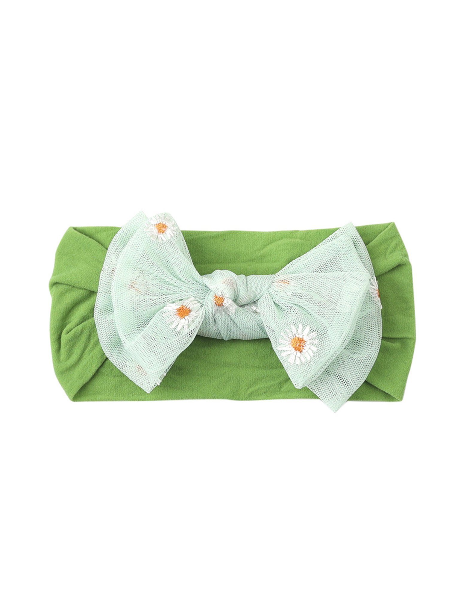 Grün 1-tlg. Stirnband, Baby Stirnband, LAPA Gänseblümchen Mädchen Haarband