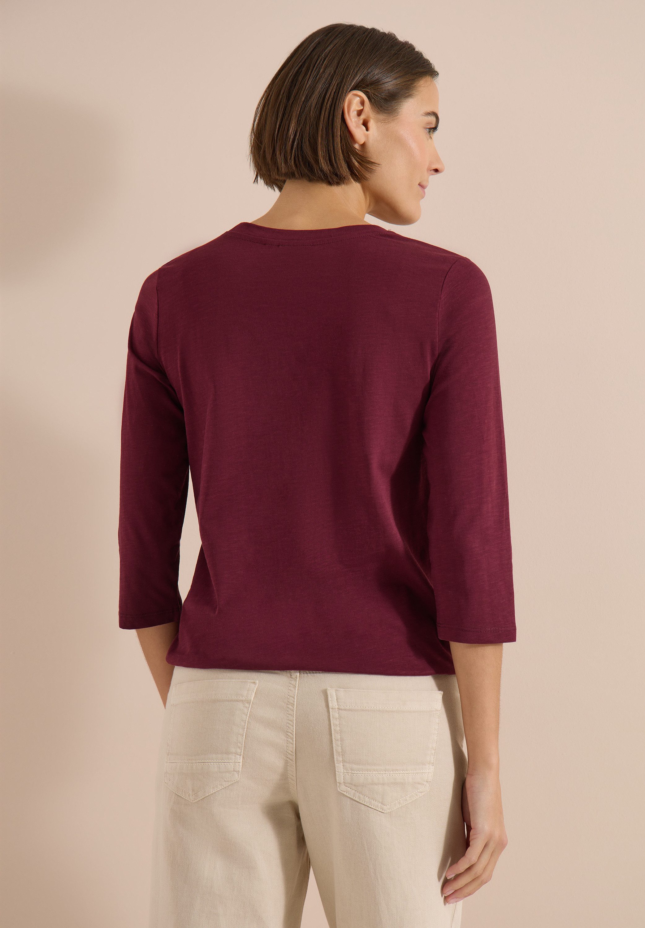 CECIL Tunikashirt aus reiner Baumwolle
