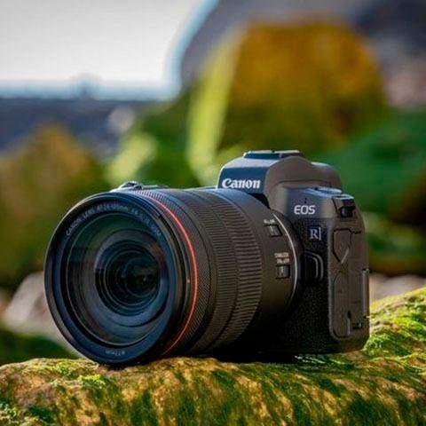 Canon RF 24-105mm F4 L IS USM Zoomobjektiv, (Passend für Canon EOS R System Kameras (z.B. EOS RP, R8)