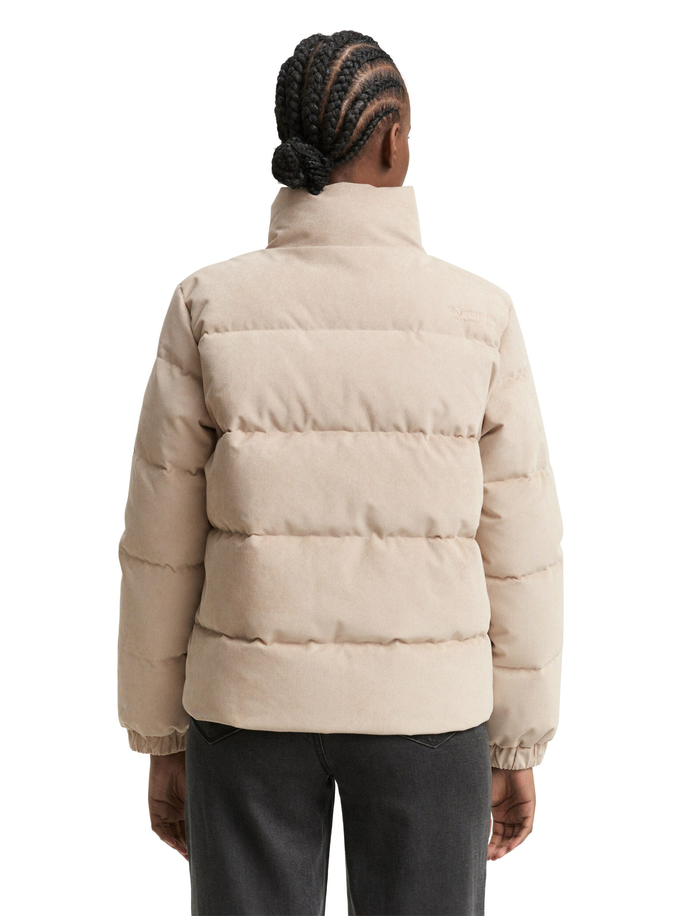 TOM TAILOR Denim Steppjacke mit Stehkragen günstig online kaufen