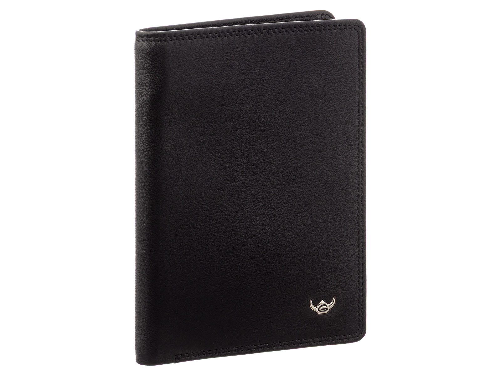 Golden Head Mini Geldbörse Polo RFID Etui 448151 Ausweisetui (Stück, 1-tlg., 1), Doppelsteppnähte
