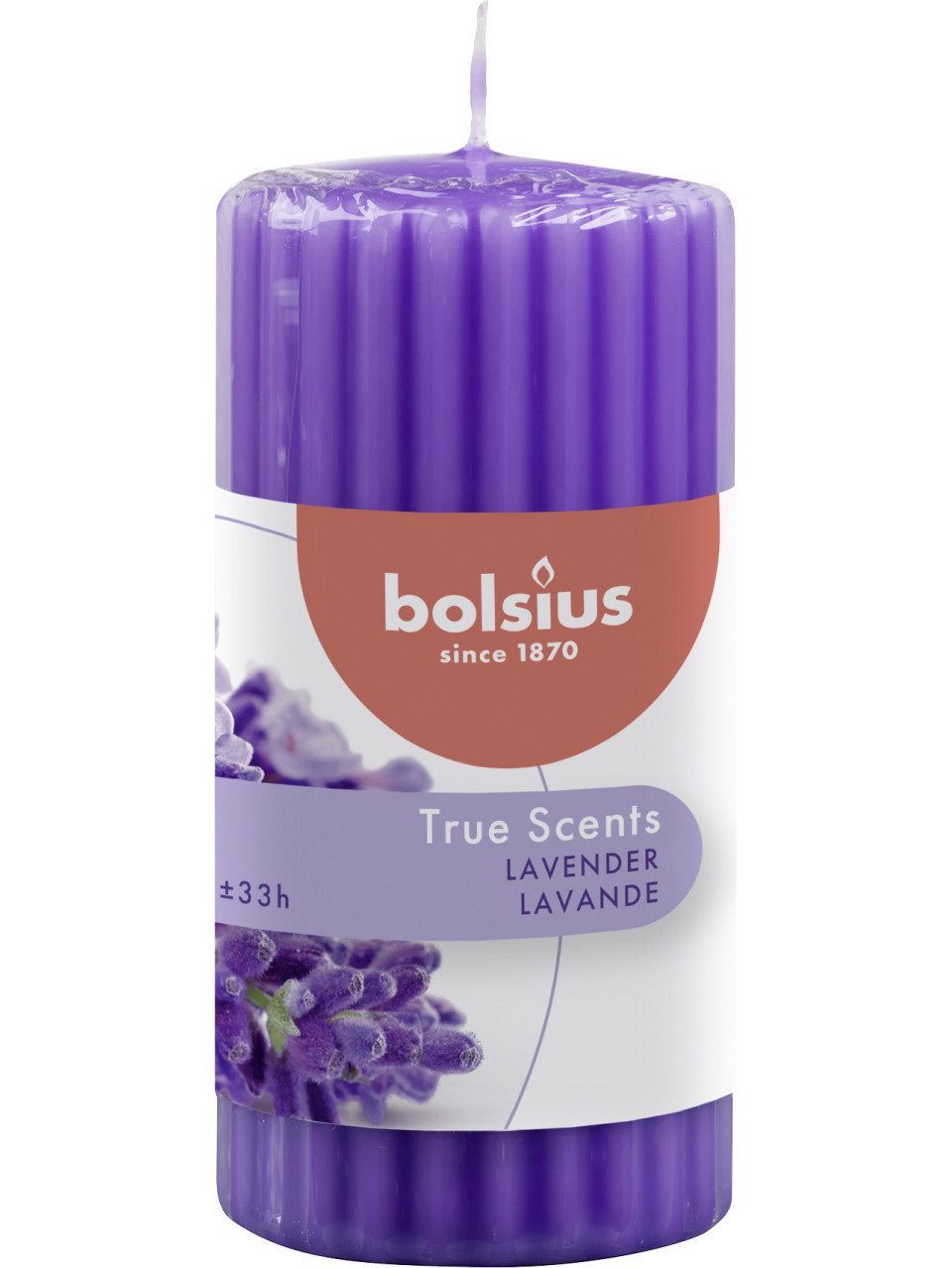Bolsius Duftkerze Bolsius True Scents Duft Stumpenkerze geriffelt günstig online kaufen