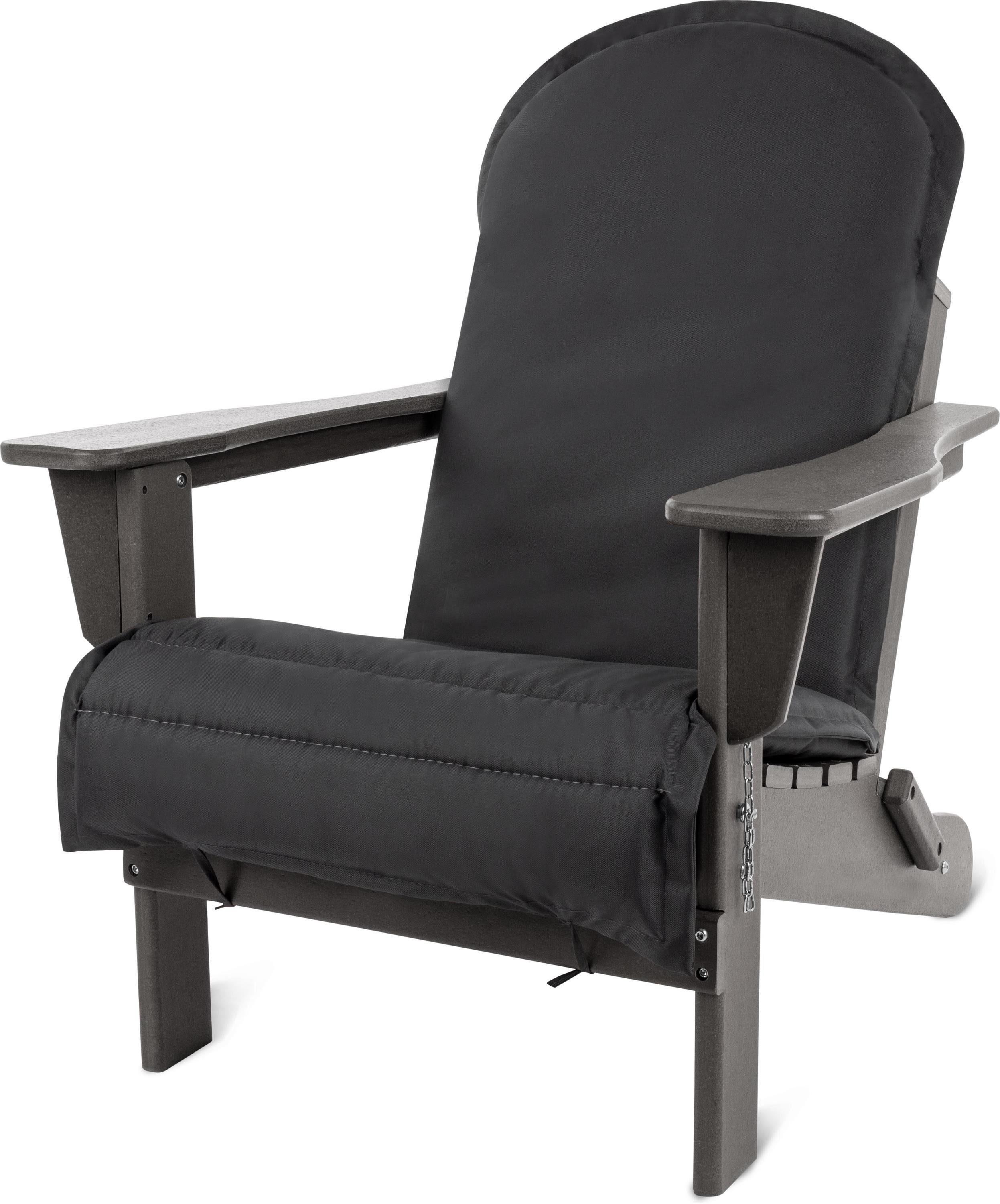 Aspero Gartenstuhl Gartenstuhl Adirondack mit Auflage, günstig online kaufen