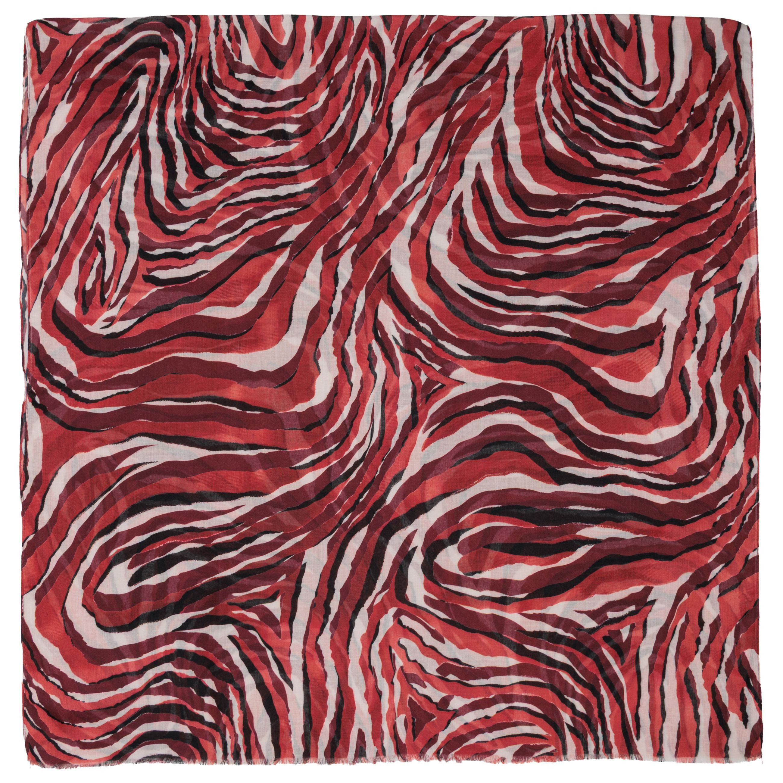 Caspar Modeschal Luftig warmer Damen Schal Halstuch mit Zebra Motiv - SC554 günstig online kaufen