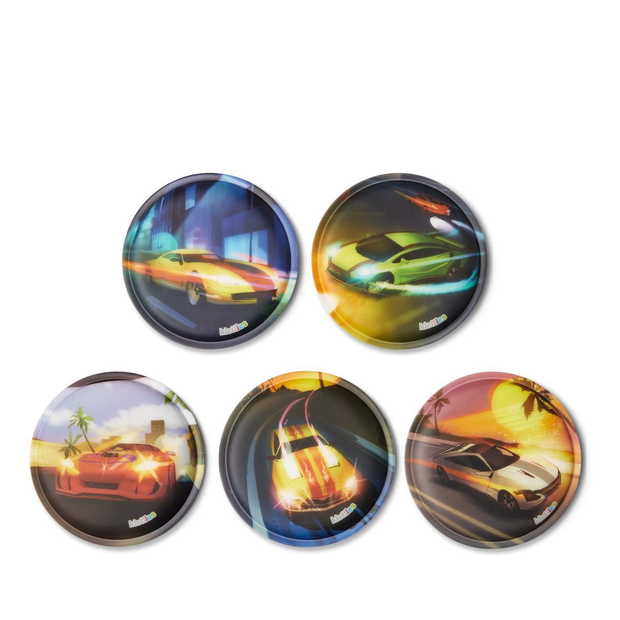 ergobag Schulrucksack ergobag Kletties-Set Rennwagen günstig online kaufen