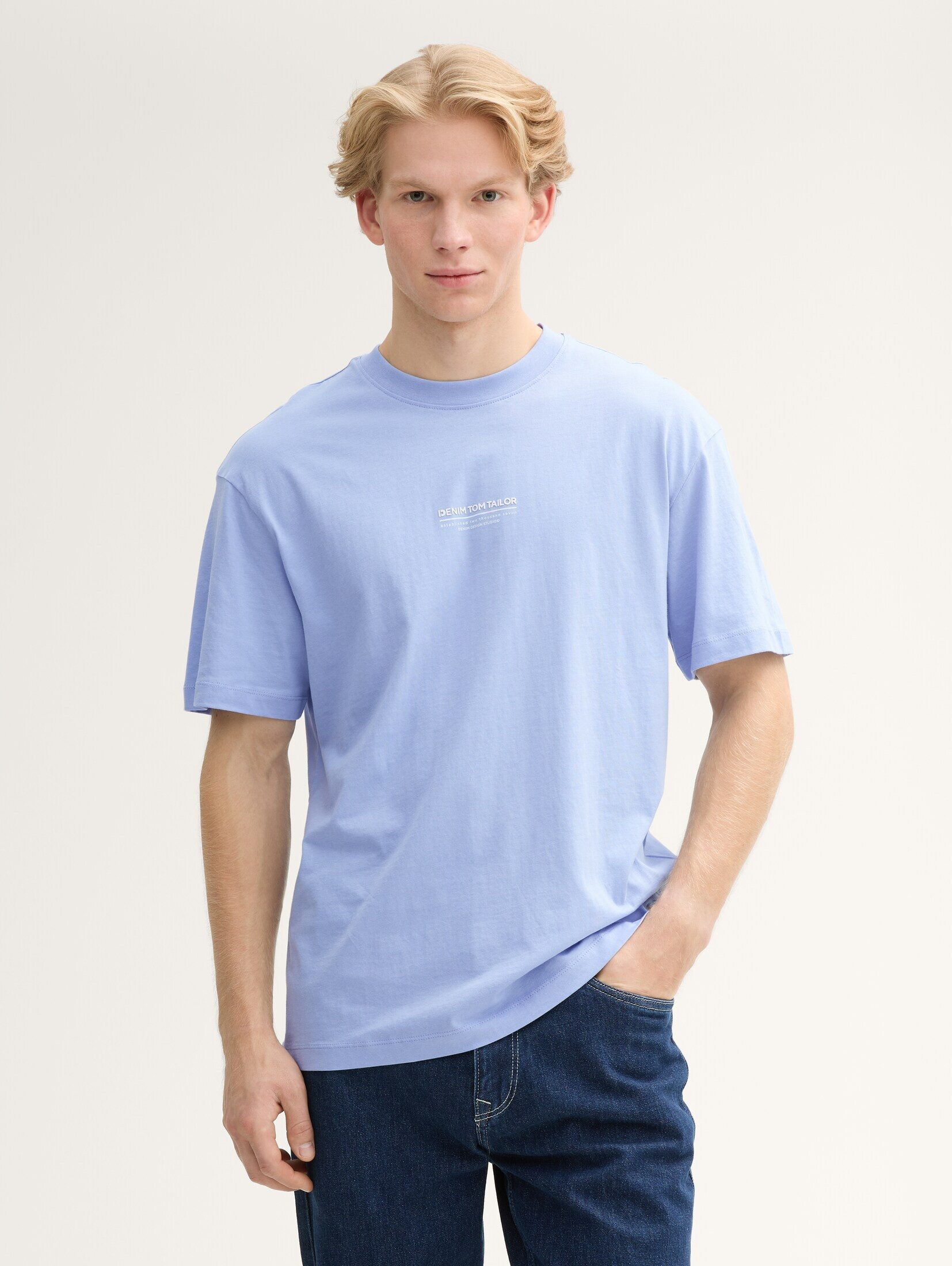 TOM TAILOR Denim T-Shirt Relaxed Fit günstig online kaufen