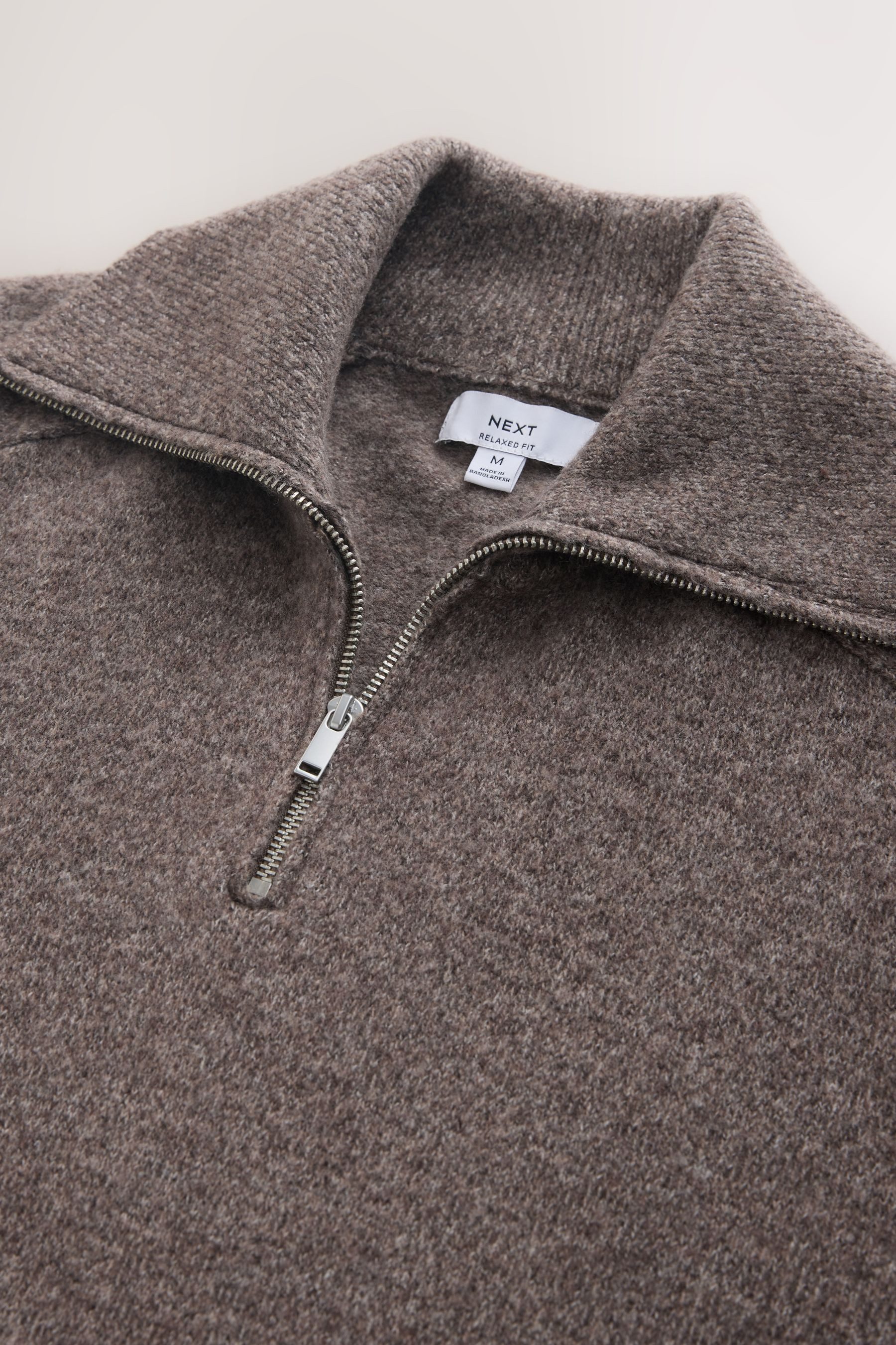 Next Troyer Regular Fit Troyer mit Viertel-Reißverschluss (1-tlg)
