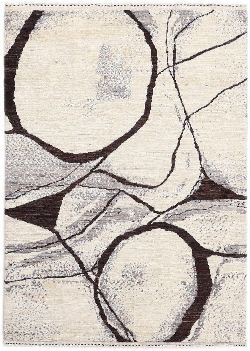 Orientteppich Berber Ela Design Nain Orientteppich, Handgeknüpfter Moderner rechteckig, mm Höhe: Trading, 20 145x203