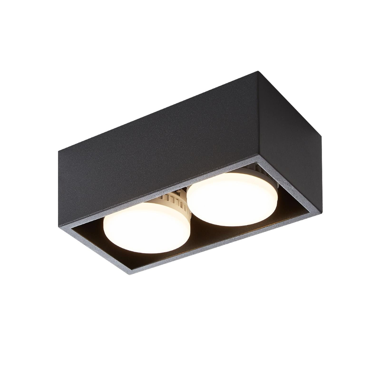 ZMH LED Deckenstrahler 2 Flammig Aufputz günstig online kaufen