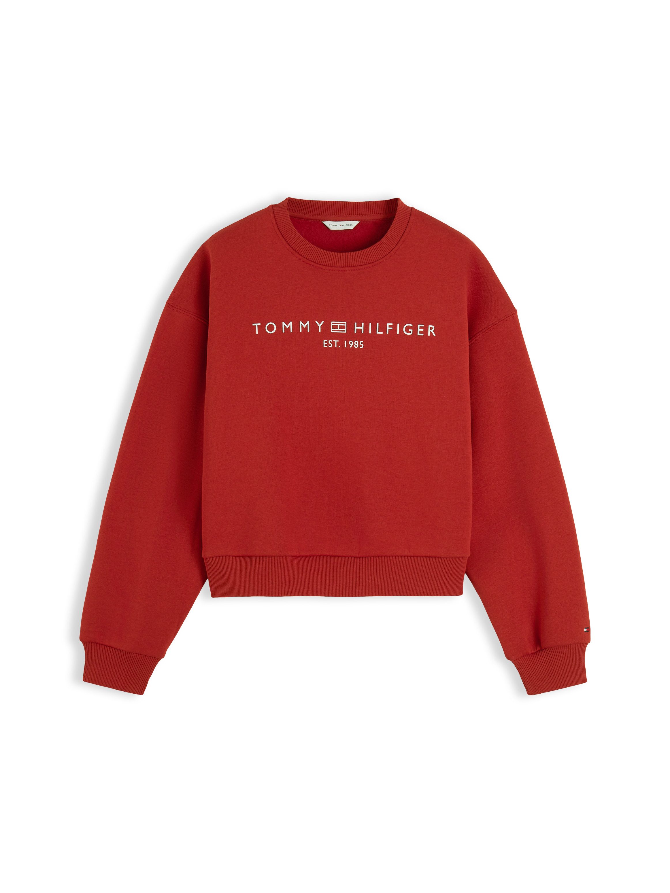 Tommy Hilfiger Sweatshirt EXT CORP LOGO Baumwollmischung – Bild 5 von 5