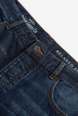 Next Relax-fit-Jeans Authentische Relaxed Fit Jeans aus 100 % Baumwolle (1-tlg)