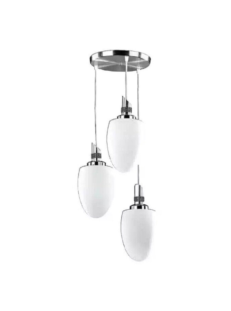 JVmoebel Deckenleuchte Weiß Deckenleuchte Lampe Beleuchtung Lampen Leuchten 33x70, Leuchtmittel wechselbar, Made in Europe