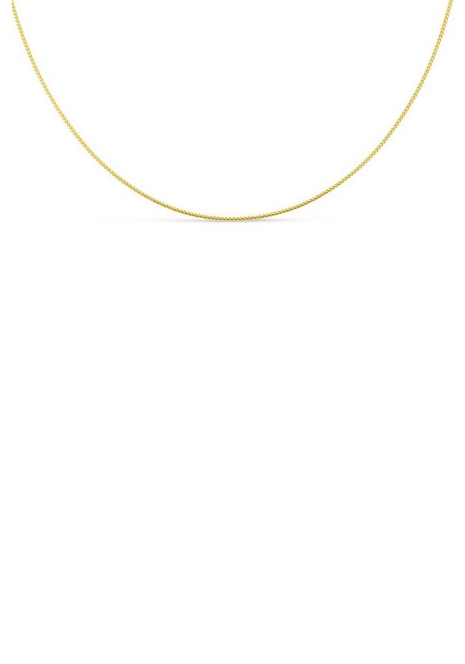 Firetti Collierkettchen Schmuck Geschenk Gold 333 Halsschmuck Halskette  Goldkette Bingokette, zu Kleid, Shirt, Jeans, Sneaker! Anlass Geburtstag  Weihnachten
