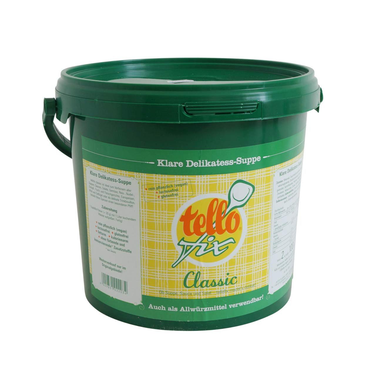 tellofix Gewürz tellofix 10kg Classic Klare Brühe Universalwürzmittel, 10000 g