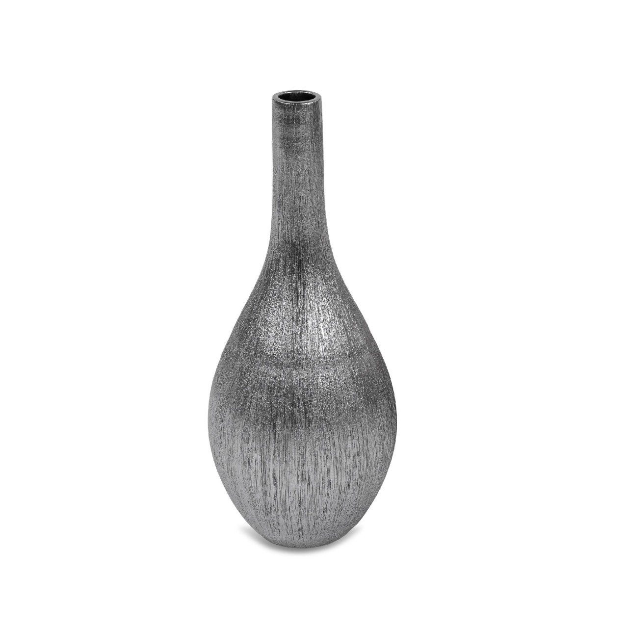 formano Bodenvase Antik, Silber H:60cm D:24cm Keramik