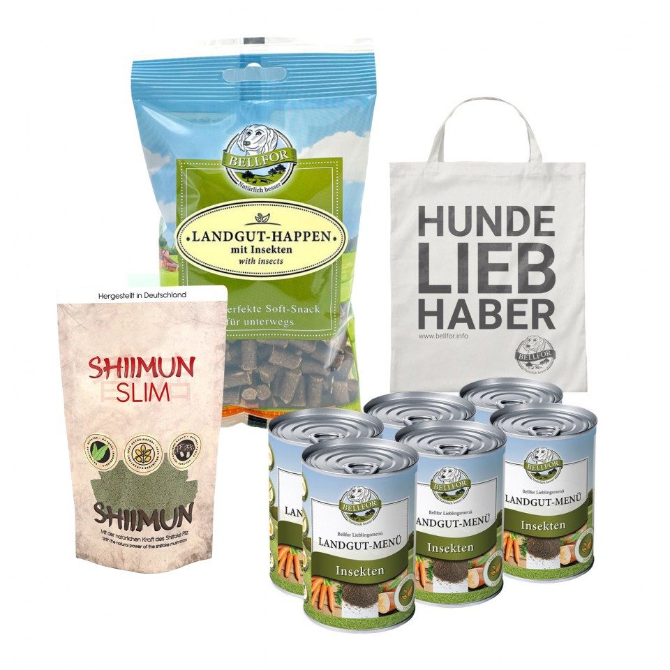 Bellfor Sparset für ernährungssensible, mittelgroße Hunderassen mit Übergewich, für: Hunde