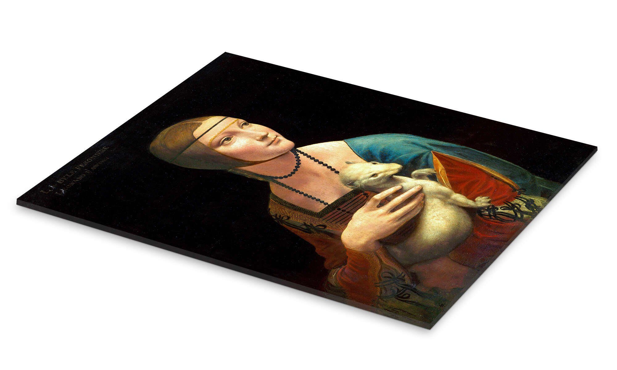 Posterlounge Poster Leonardo da Vinci, Dame günstig online kaufen