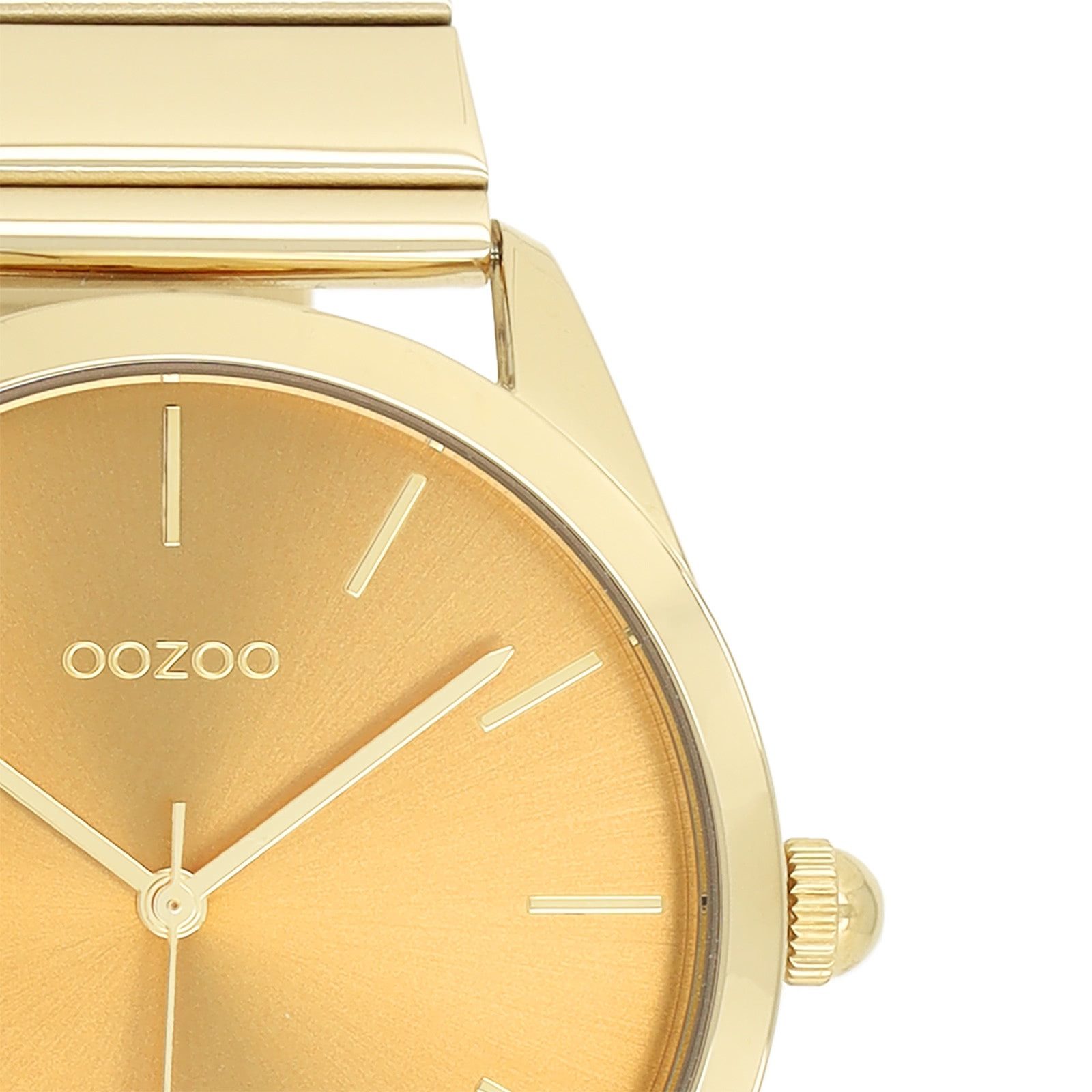 OOZOO Quarzuhr Oozoo Unisex Armbanduhr Timepieces Analog, (Analoguhr), Damen, Herrenuhr rund, groß (ca. 40mm) Metallarmband, Casual-Style