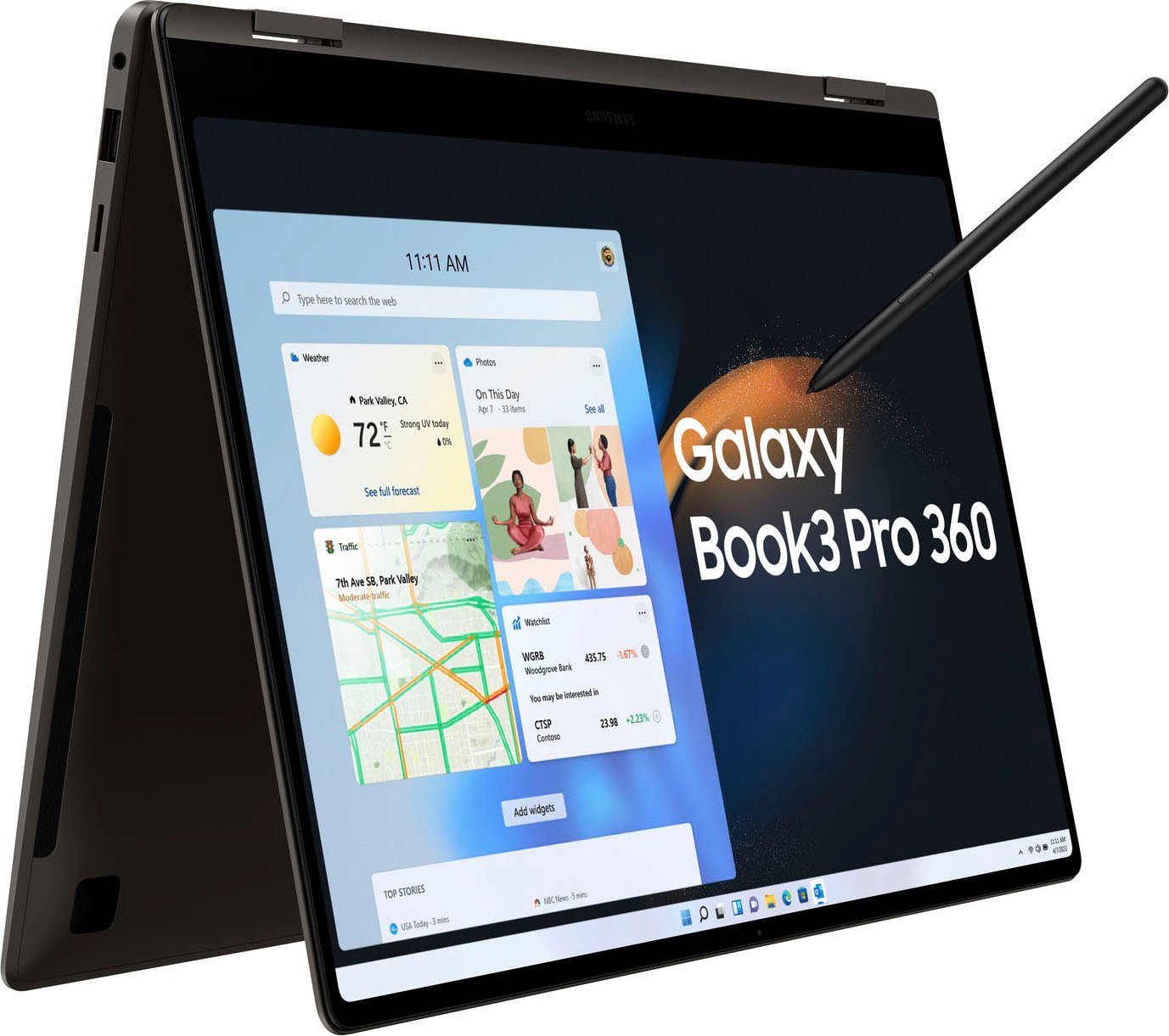 Samsung Galaxy Book3 Pro 360 Convertible Notebook (40,62 cm/16 Zoll, Intel Core i5 1340P, Iris Xe Graphics, 512 GB SSD)