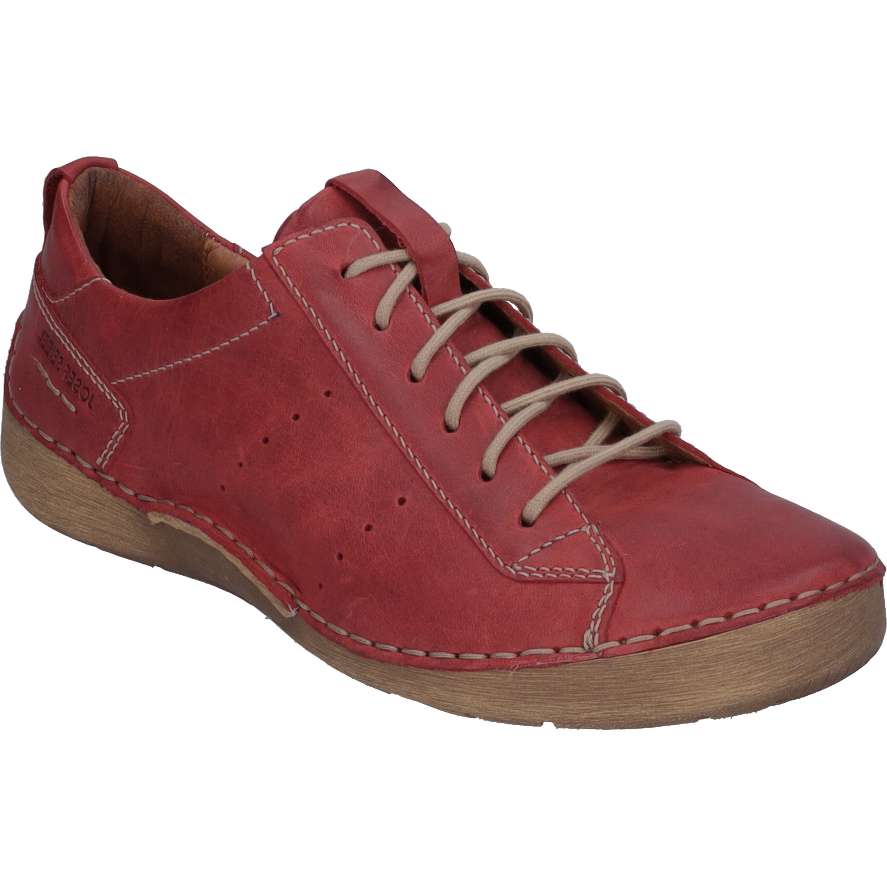 Josef Seibel Fergey 56, rot Schnürschuh