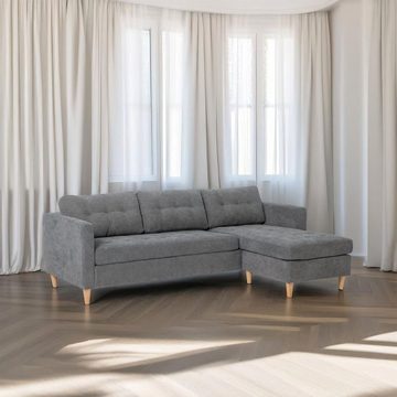 ebuy24 Sofa Marino Sofa, Chaiselongue rechts oder links gewend