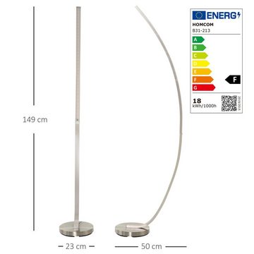 HOMCOM Stehlampe Standleuchte, LED