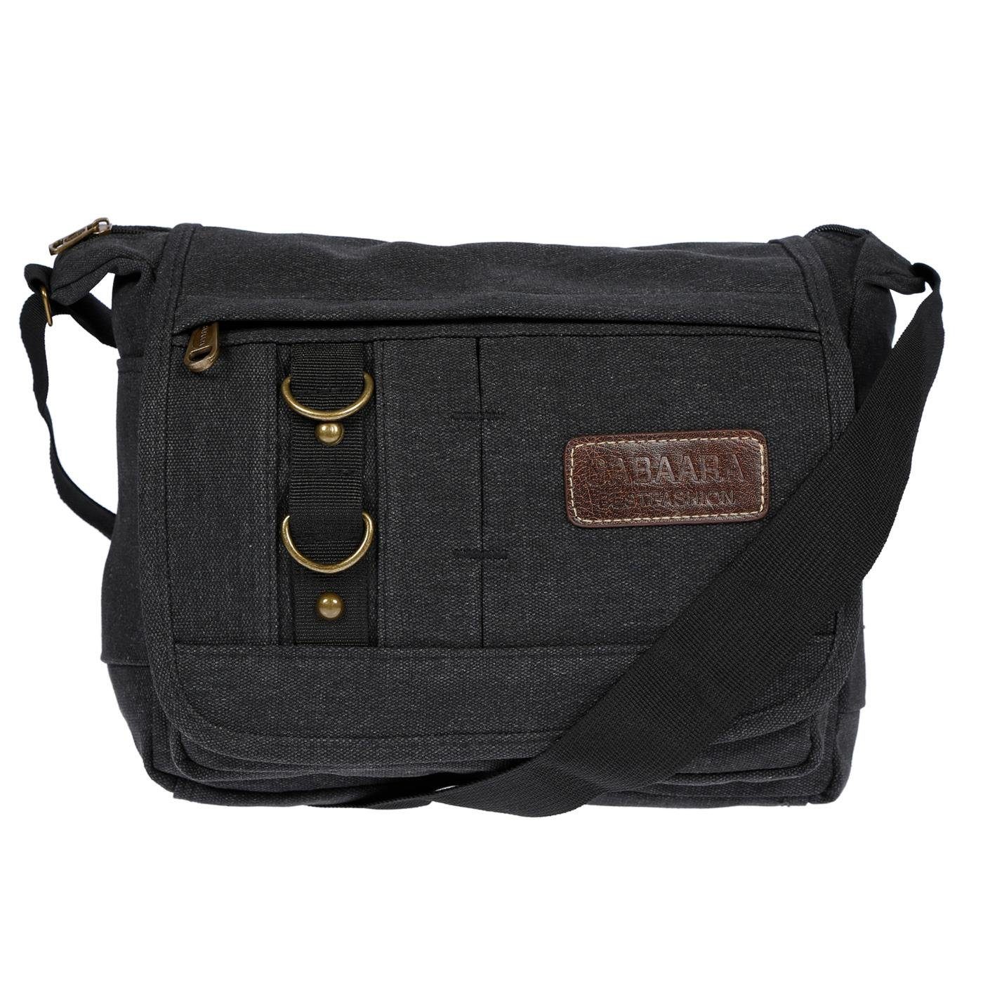 Christian Wippermann Umhängetasche Damen Tasche Schultertasche Umhängetasche aus Canvas (1 tlg), inversch. Farben – Bild 2 von 5