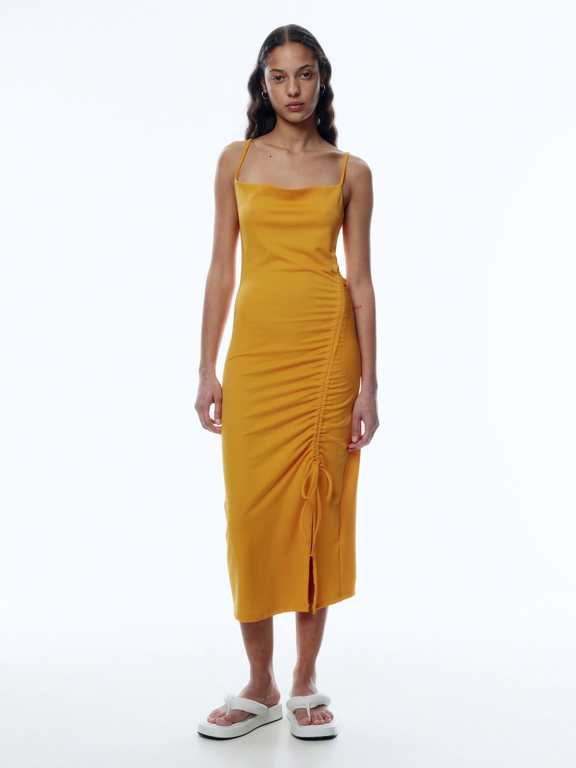 EDITED Sommerkleid Glenn (1-tlg) Drapiert/gerafft