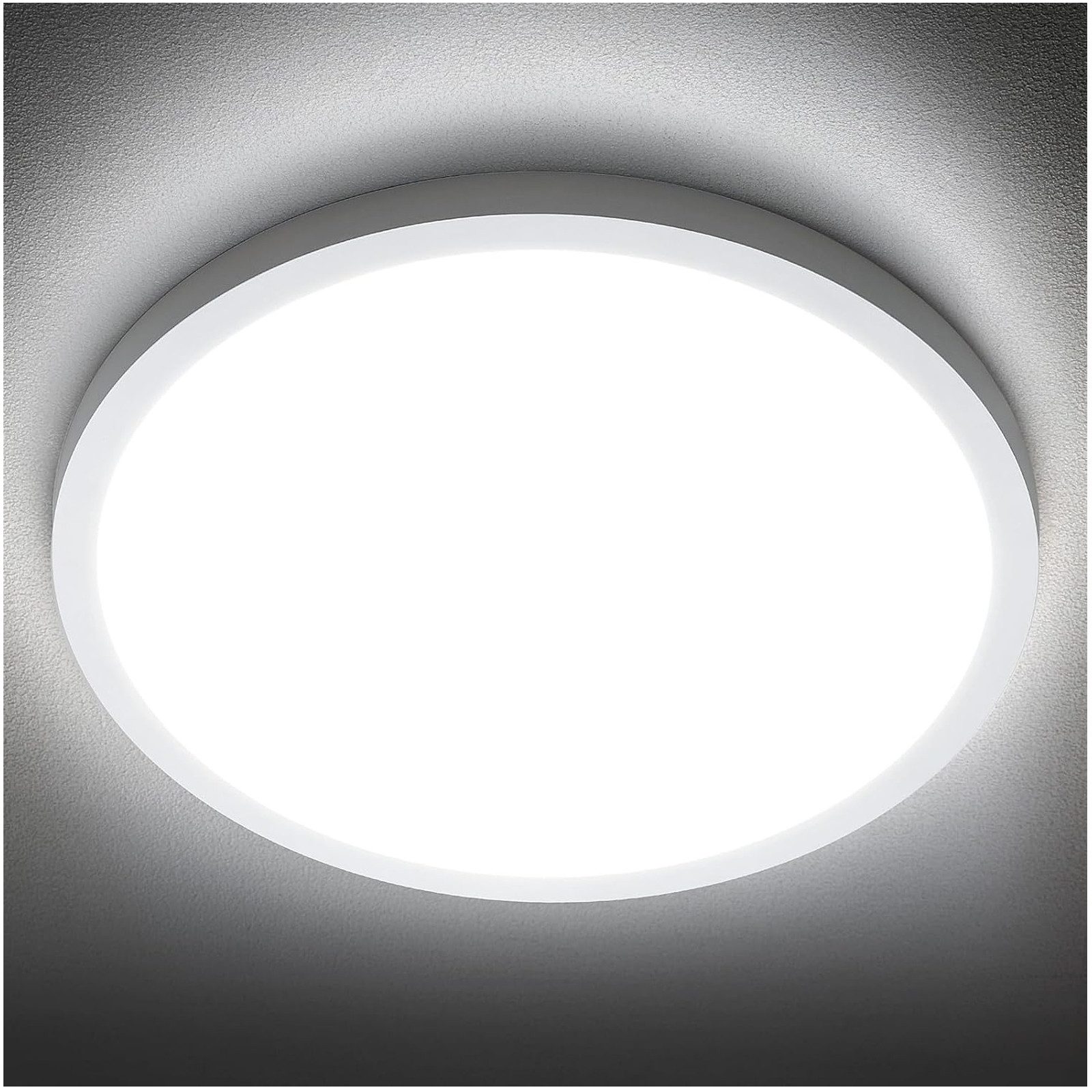 Qualra Tageslichtlampe LED Deckenleuchte Flach 3000K-6500K günstig online kaufen